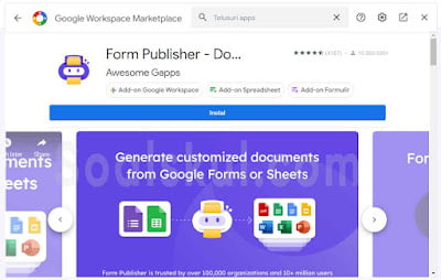add-on Form Publisher